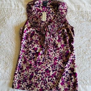 Ann Taylor Sleeveless Blouse, Size XS